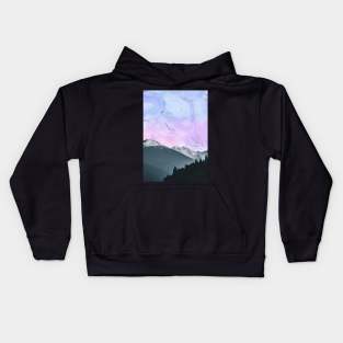 Sky full of diamonds Kids Hoodie